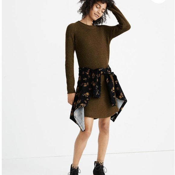 Madewell Dresses & Skirts - NWT Madewell Sweater Dress PXL